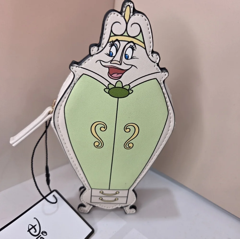 💚▪️Disney ▪️Beauty and the Beast Madame De La Grande Bouche Wadrobe Coin Purse